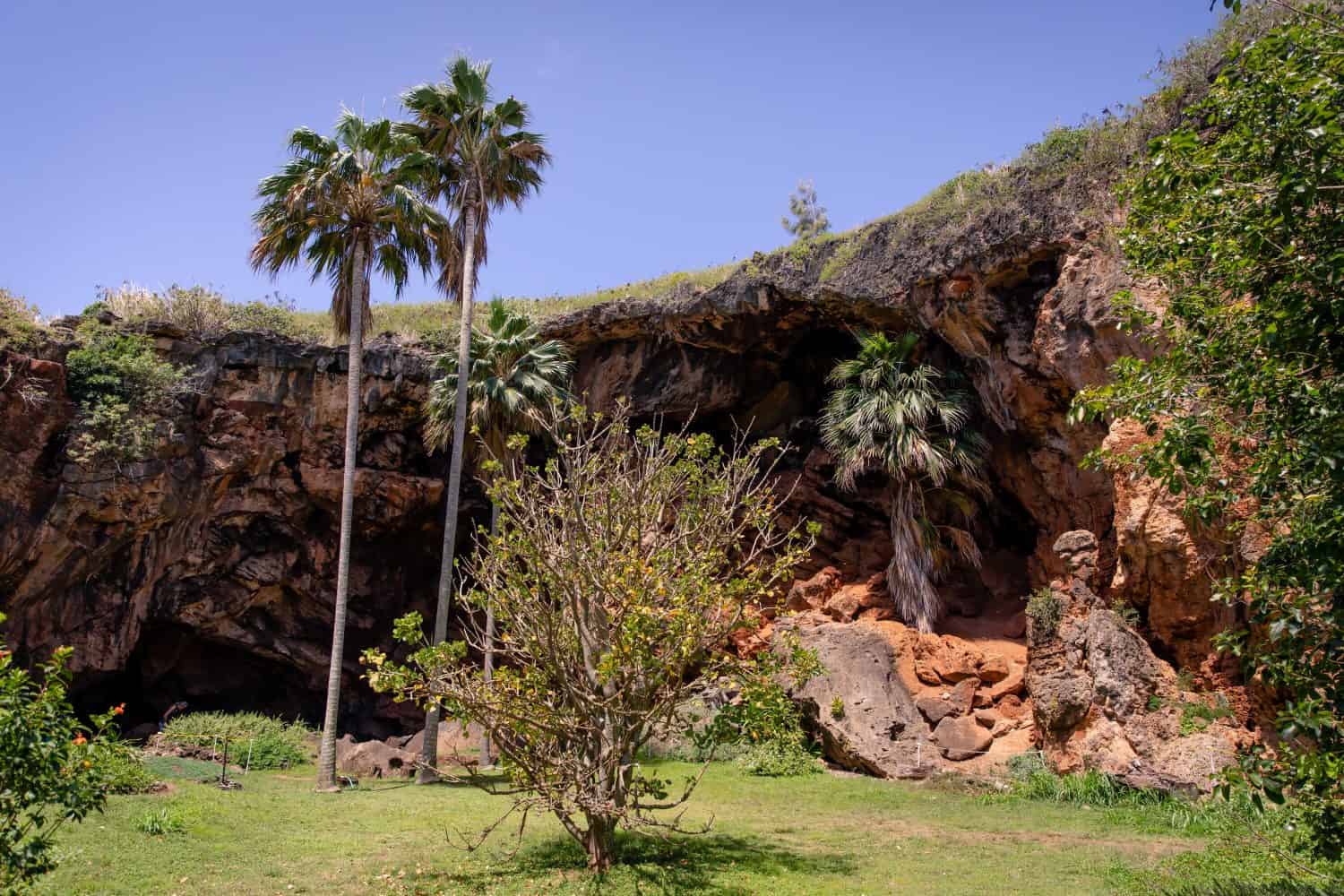Makauwahi Cave Reserve on the island of Kauai, Hawaii