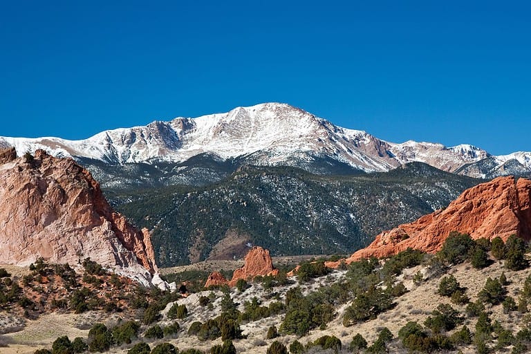 Pikes Peak and Garden of the Gods