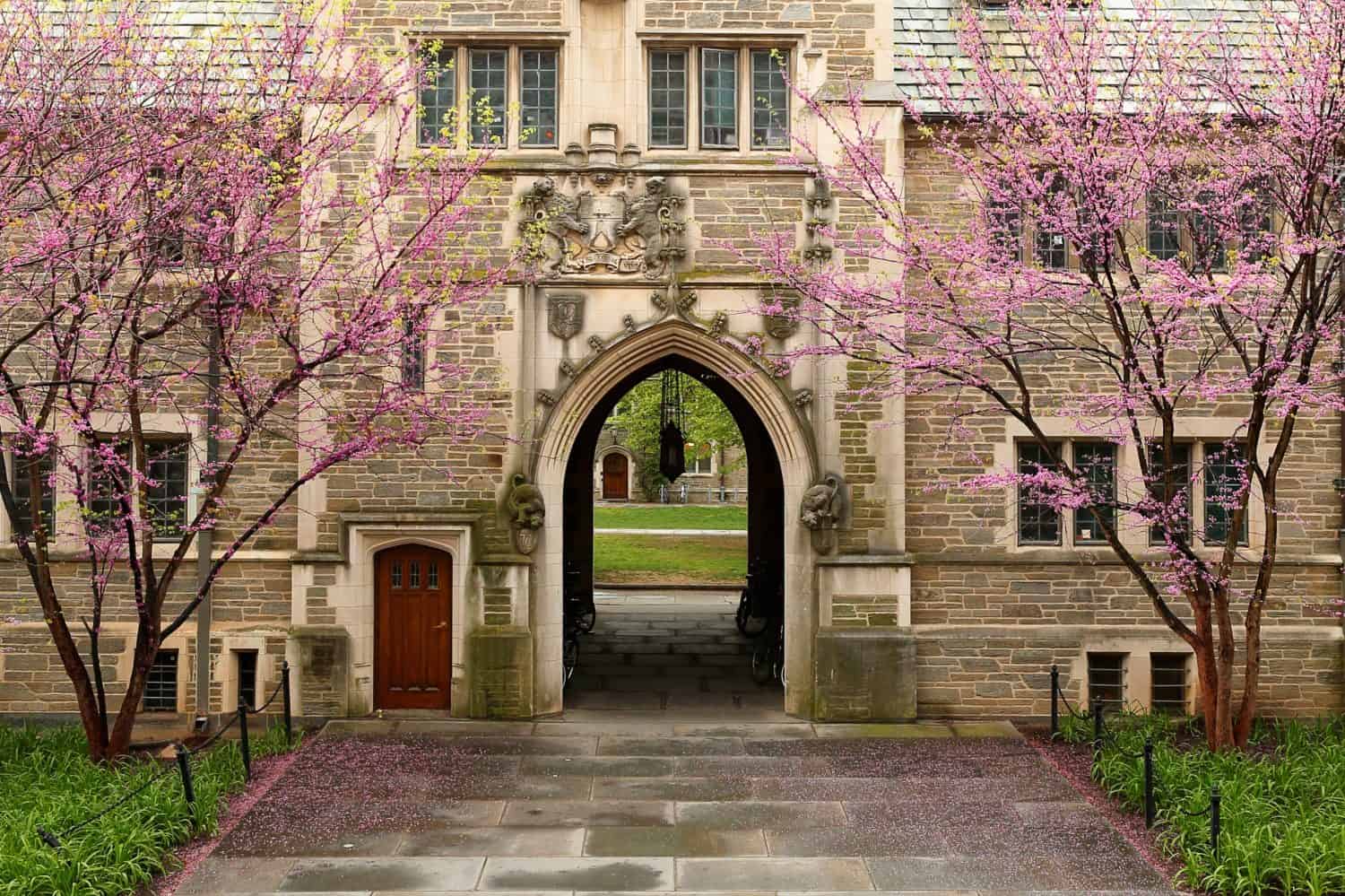 Princeton, New Jersey - April, 2016: Princeton University is a Private Ivy League University in New Jersey, USA.