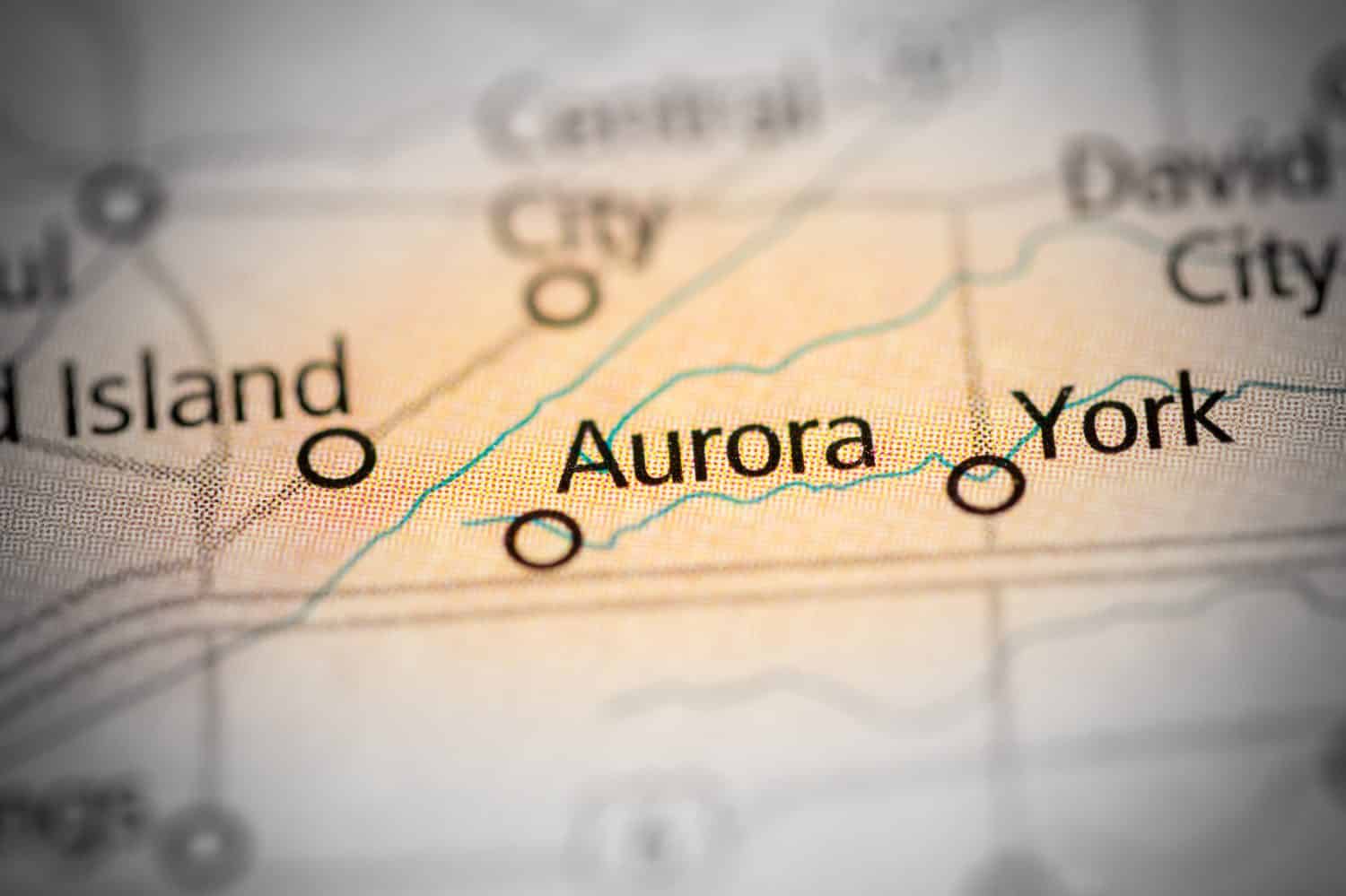 Aurora. Nebraska. USA