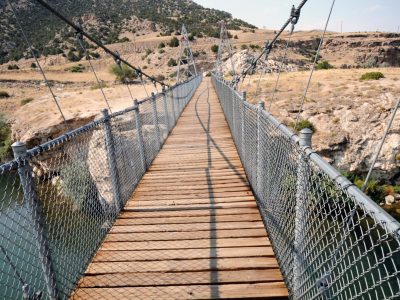 A The Scariest Bridge Near Yellowstone Is Not for the Faint of Heart