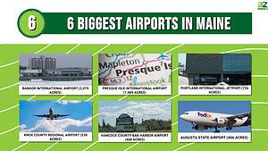The 6 Biggest Airports in Maine Picture