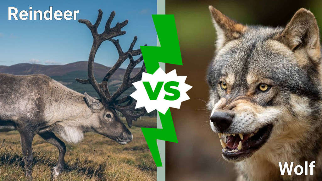 reindeer vs. wolf