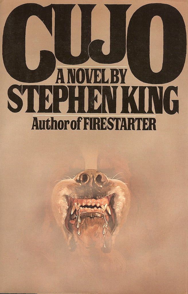 Cujo (1981) front cover, first edition