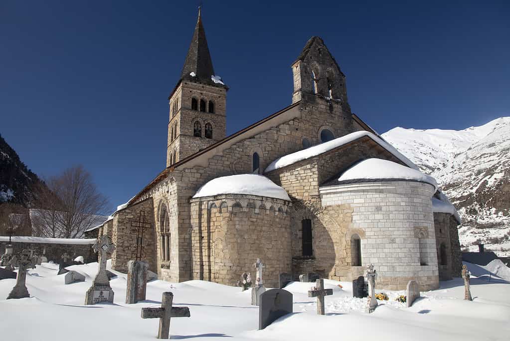 Romanesque church in Val d'Aran