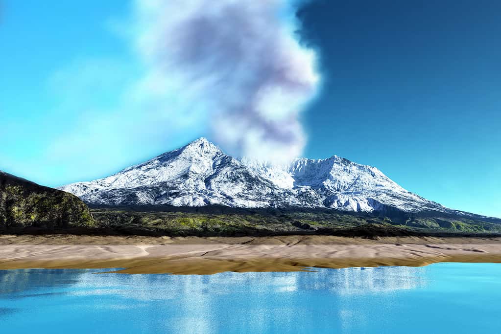 Mt. St Helens Eruption