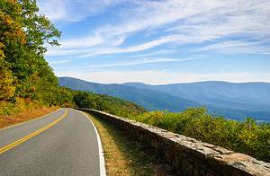 Where Does Skyline Drive Start and End? Picture