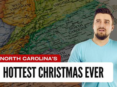 A The Most Sweltering Christmas Heatwave in North Carolina History