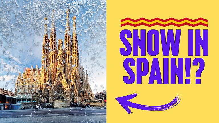 Snow in Spain