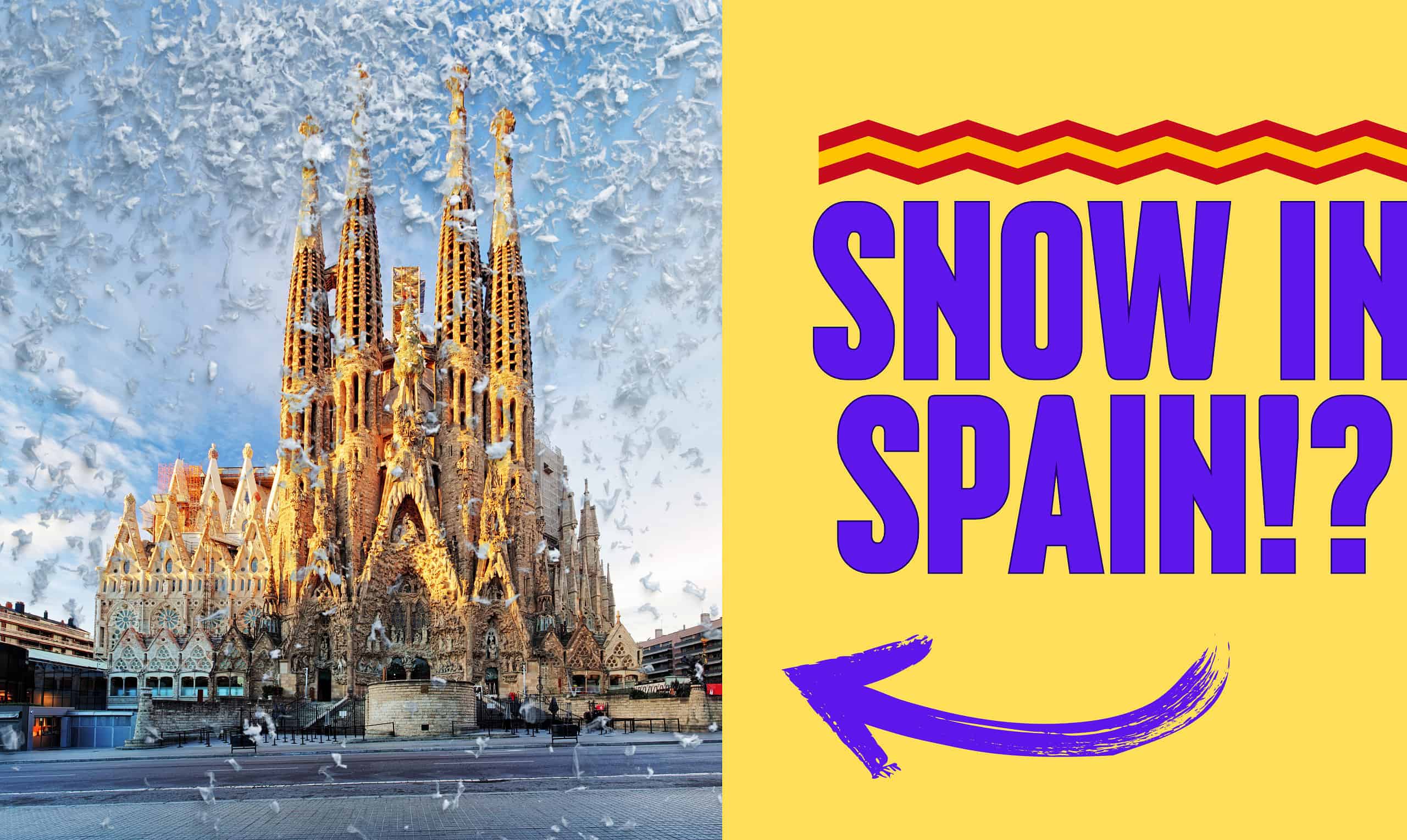 Snow in Spain