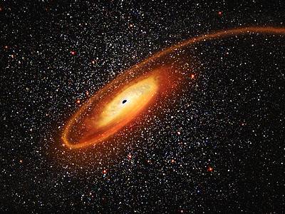 A Scary Barbie: How a Supermassive Black Hole is Shredding a Star