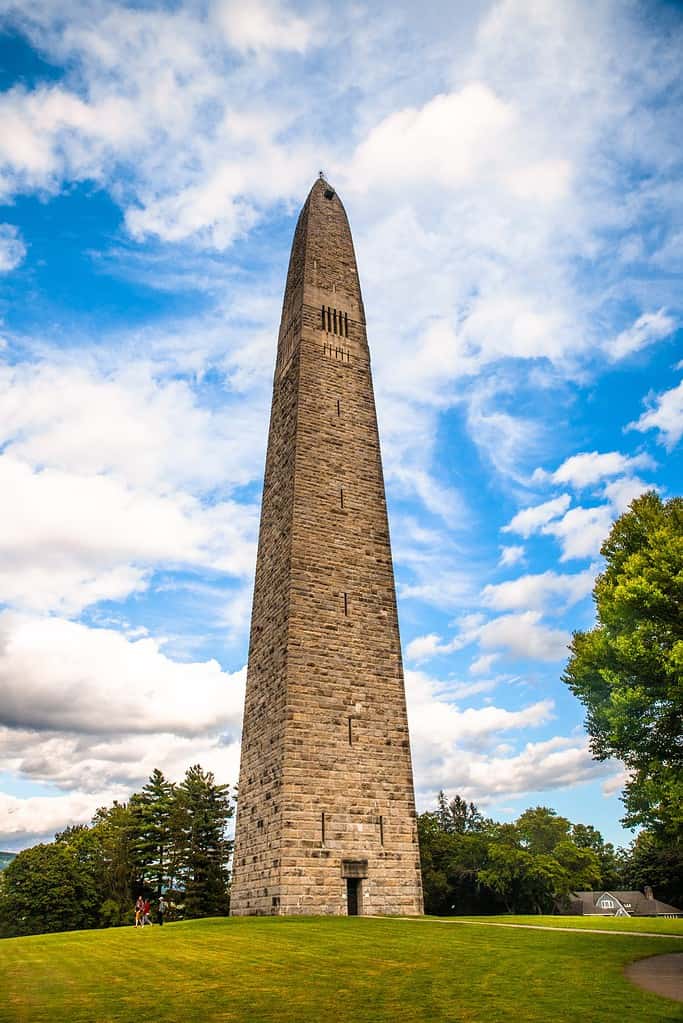 Historic Bennington Battle Monument from Bennington Vermont