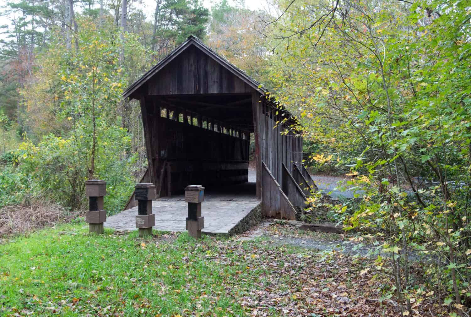 Pisgah Covered Bridge, Uwharrie National Forest, North Carolina