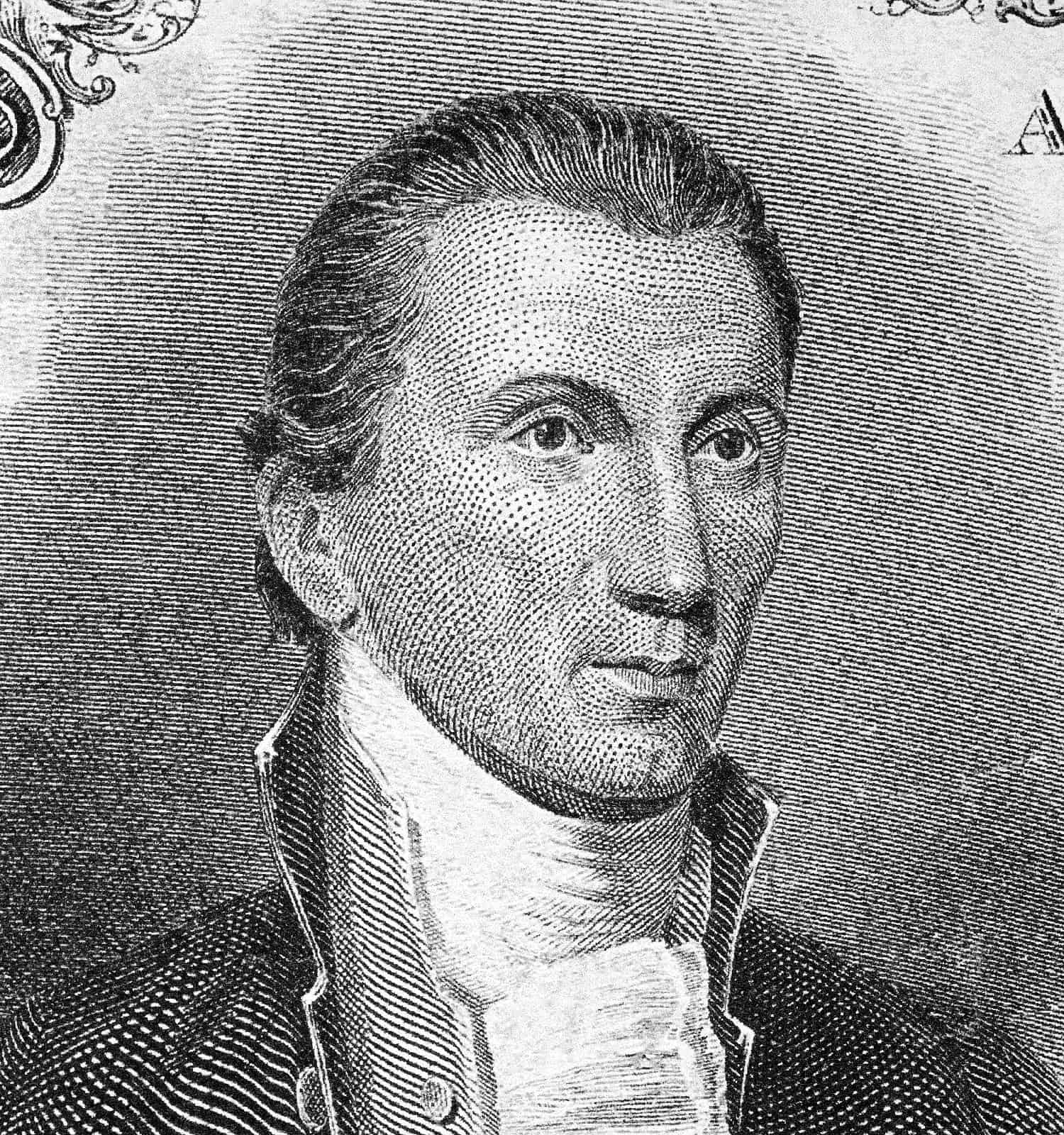 James Monroe a portrait from old American money