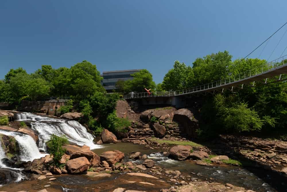 The Greenville, a city in and the seat of Greenville County, South Carolina, United States