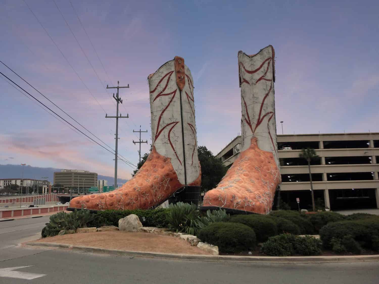 World's largest cowboy boots. Austin, Texas