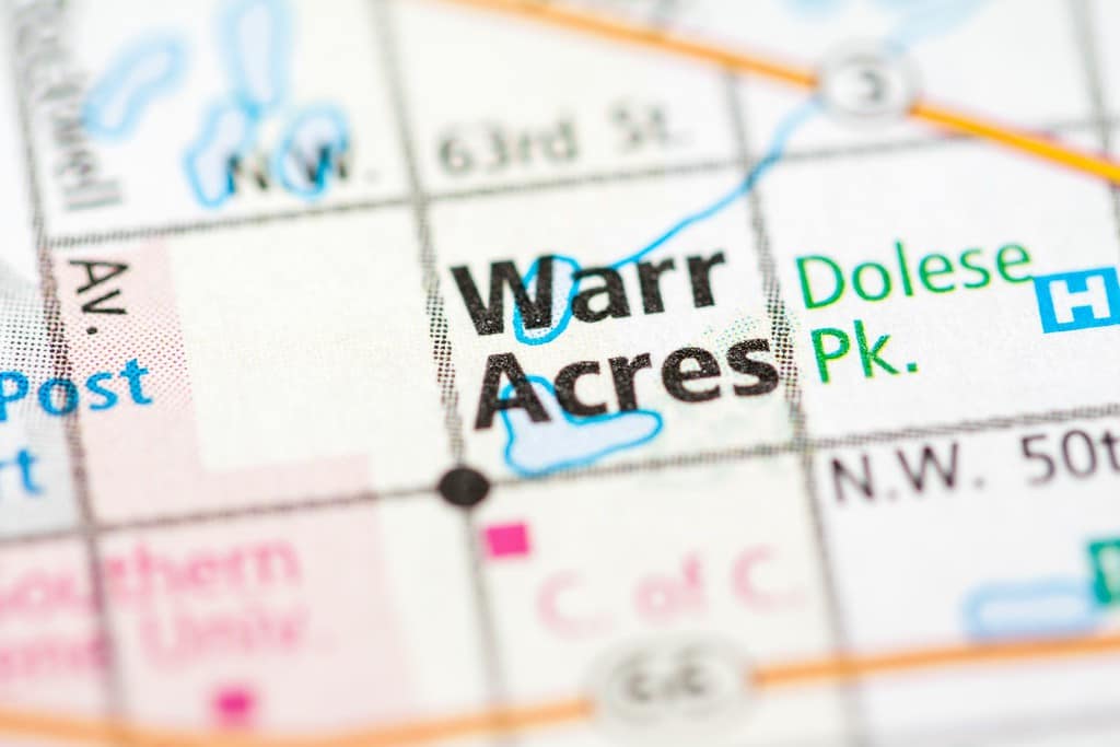 Warr Acres. Oklahoma. USA