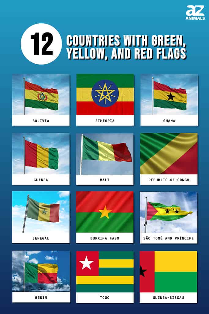 13 Countries With Green-White-Red Flags