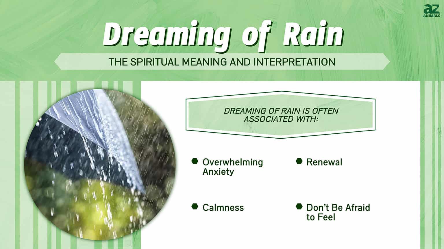 Dreaming of Rain Discover the Spiritual Meaning and Interpretation A