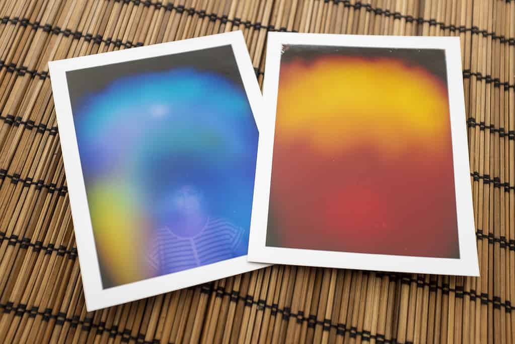 Printed aura photographs