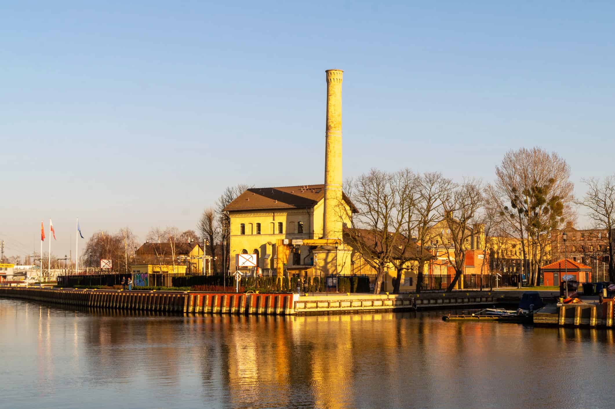 Old brewery on the canal