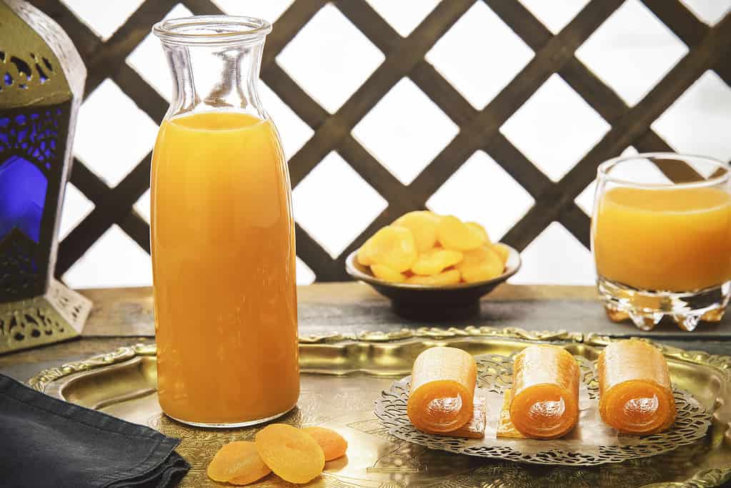 Middle Eastern Delicious Apricot Drink "Qamar Al-Din"