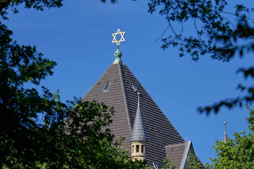 star of david of the cologne synagogue