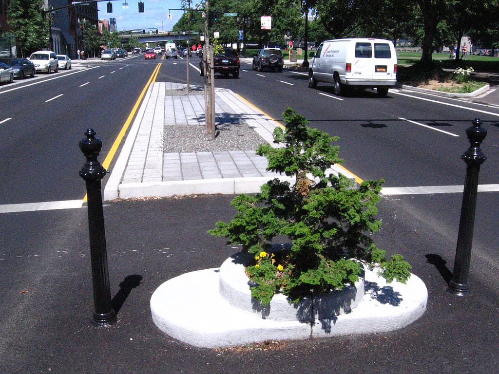 Mill Ends Park is the world's smallest park, located in Oregon.