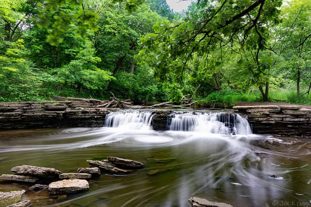 Waterfall Glen Forest Preserve in Darien, IL