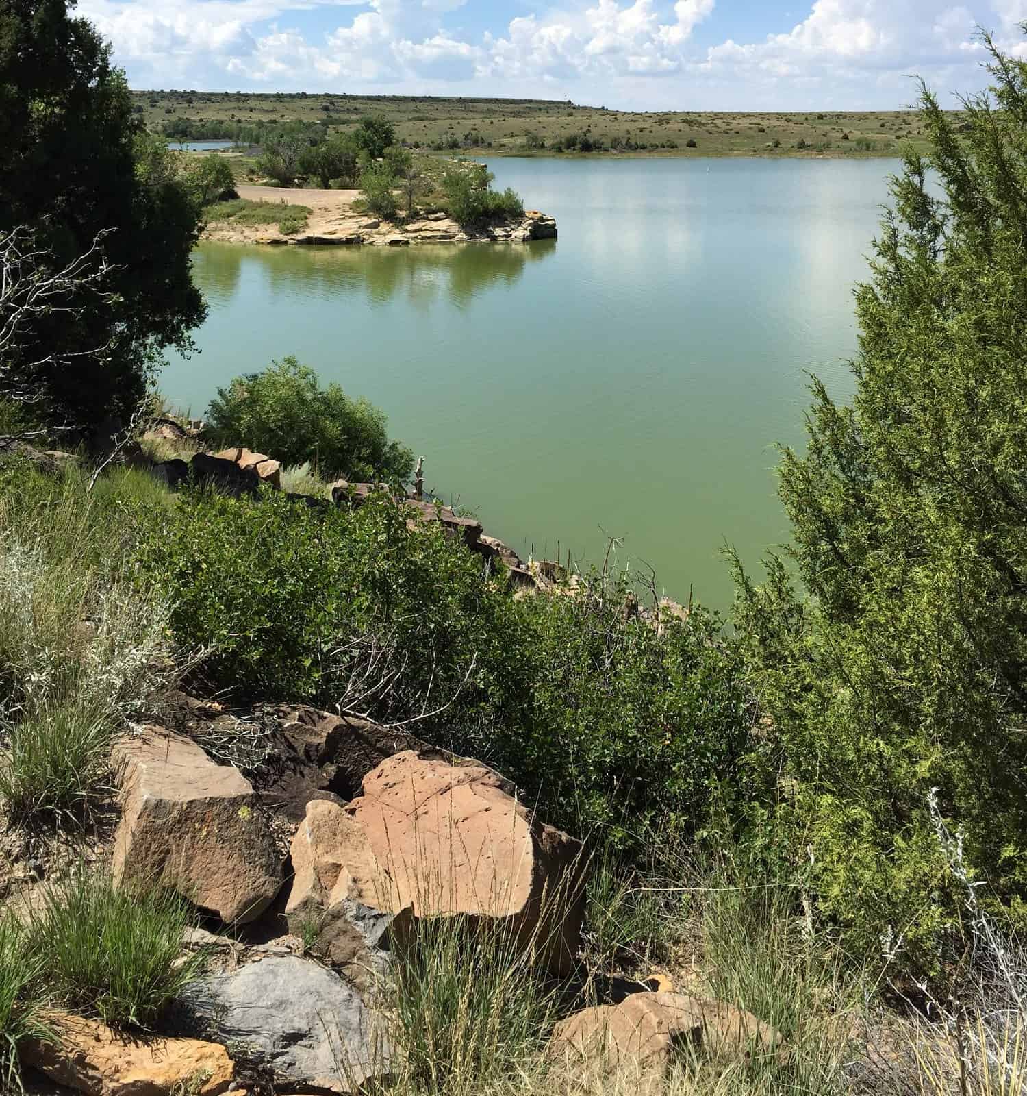 Clayton Lake State Park in New Mexico
