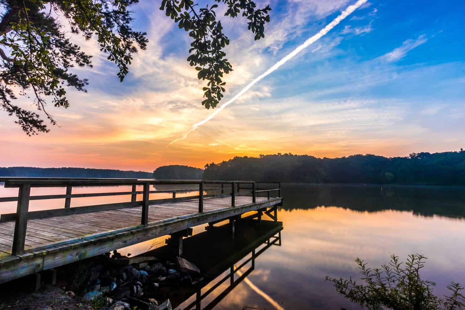 Early Morning At  Lake Lamar BruceLake Lamar Bruce is a 300 acre lake located outside Of Saltillo, Mississippi. 