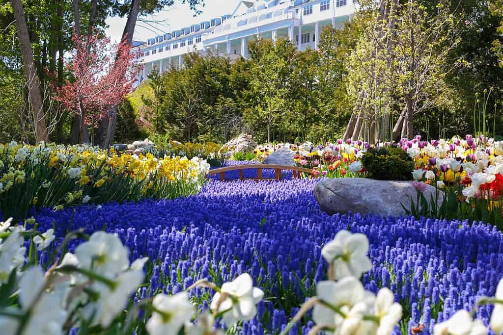 Grand Hotel's Secret Garden on Mackinac Island