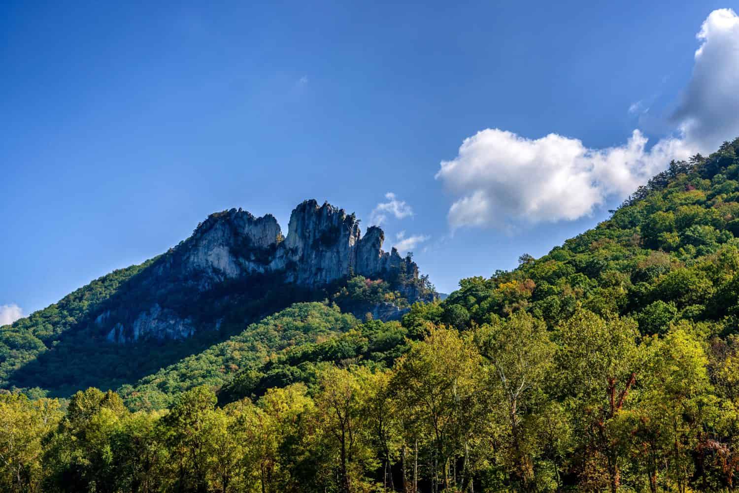 Seneca Rocks, Spruce Knob-Seneca Rocks National Recreation Area, West Virginia, USA