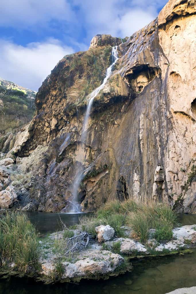 Lincoln National Forest - Sitting Bull Falls Recreation Area. New Mexico, USA