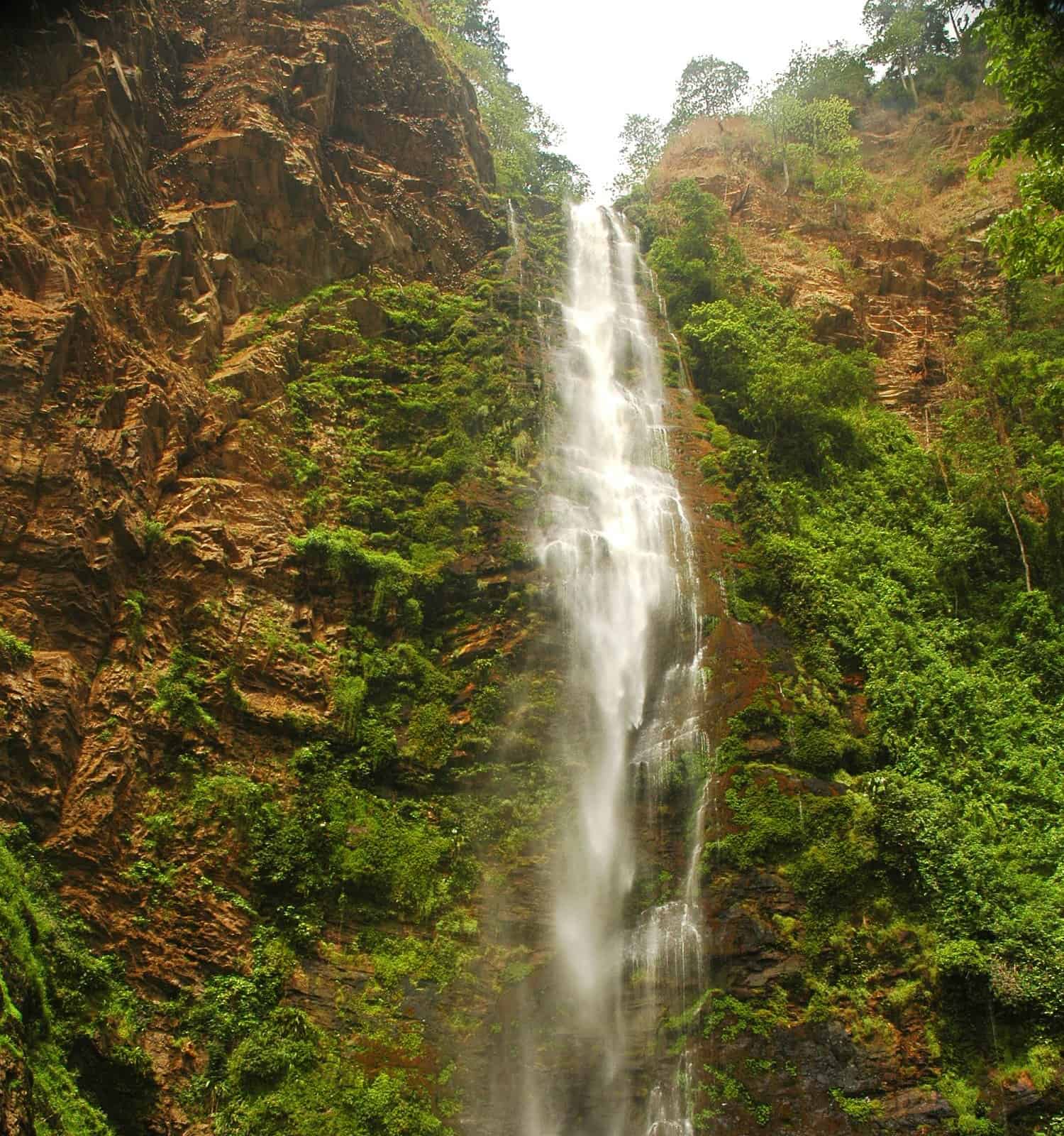 Wli Falls in eastern Ghana