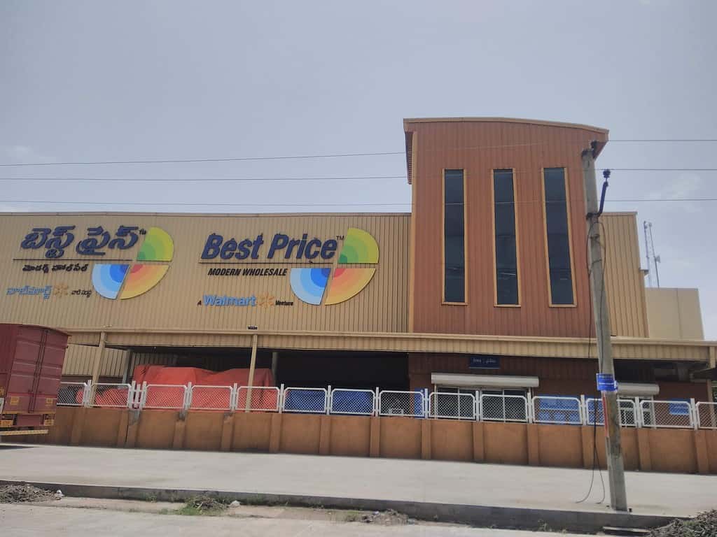 A Best Price Modern Wholesale store in Hyderabad, India (owned by Walmart)