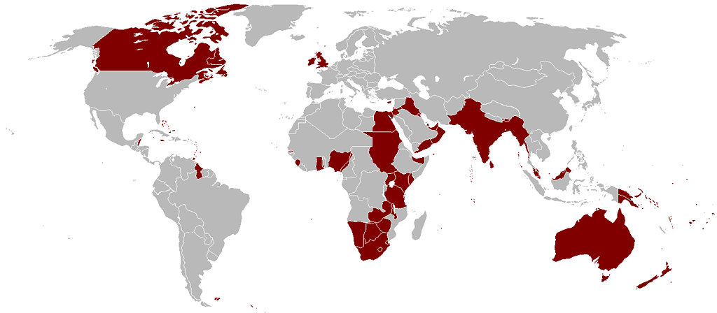 British Empire at its greatest extent 1921.