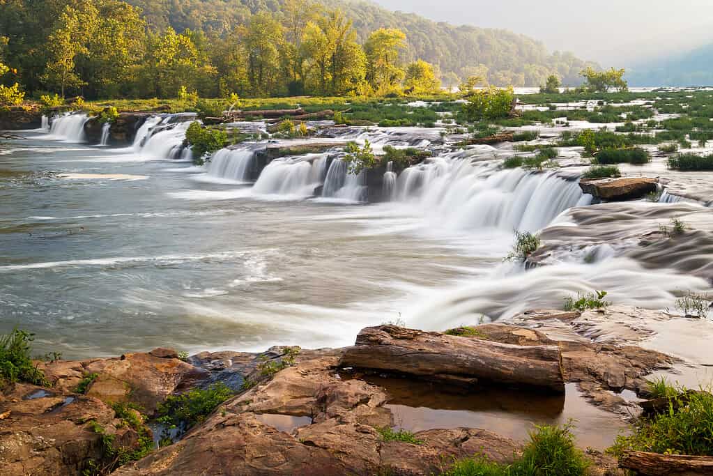 Sandstone Falls on the New River