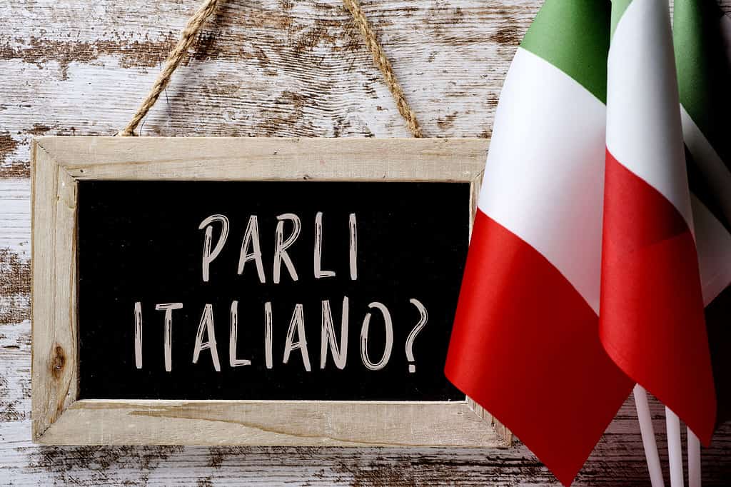 question parli italiano? do you speak Italian?