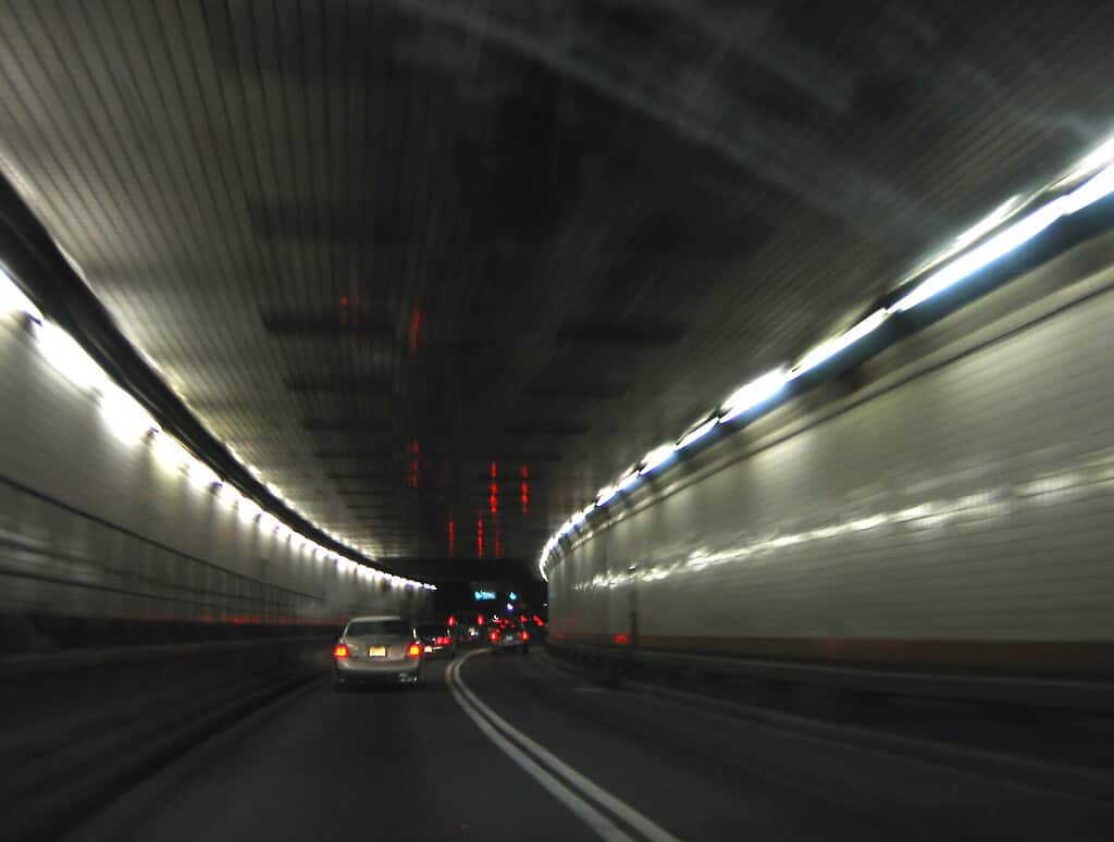 Holland Tunnel from NY to NJ