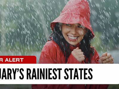 A These Are the 6 States That Get the Most Rain in February