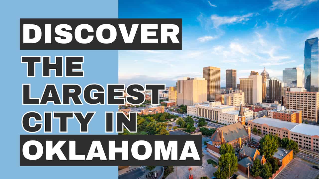 The Largest City In Oklahoma Now And In 2050 