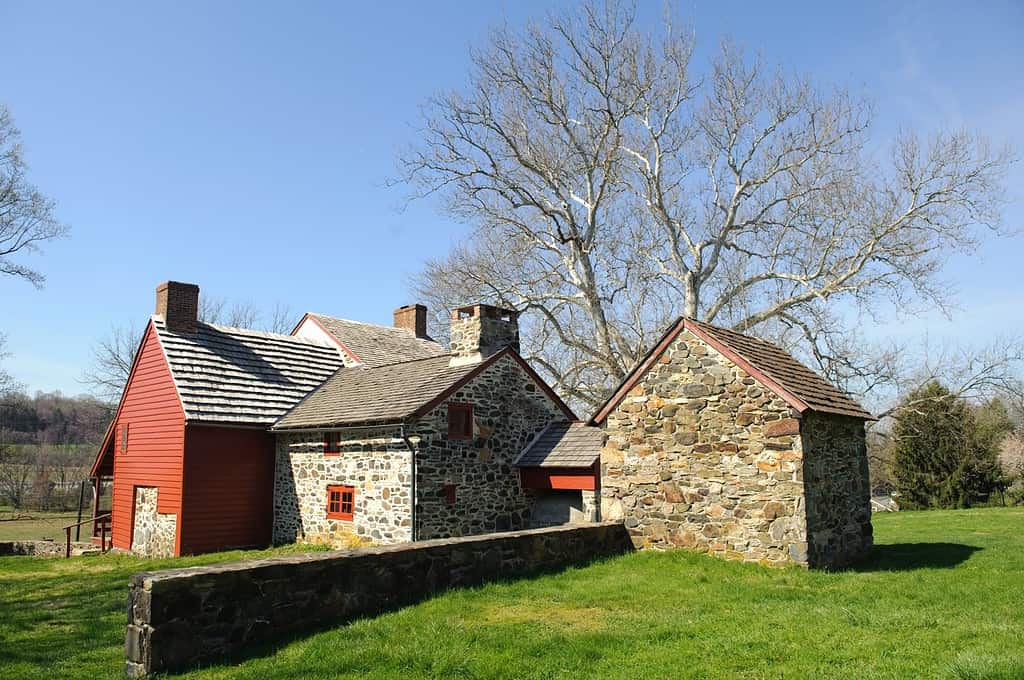 Gideon Gilpin House at Brandywine Battlefield, Pennsylvania