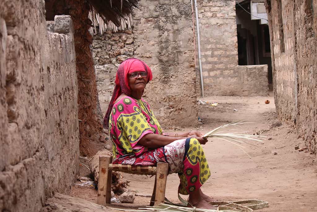 Indigenous woman in Kenya