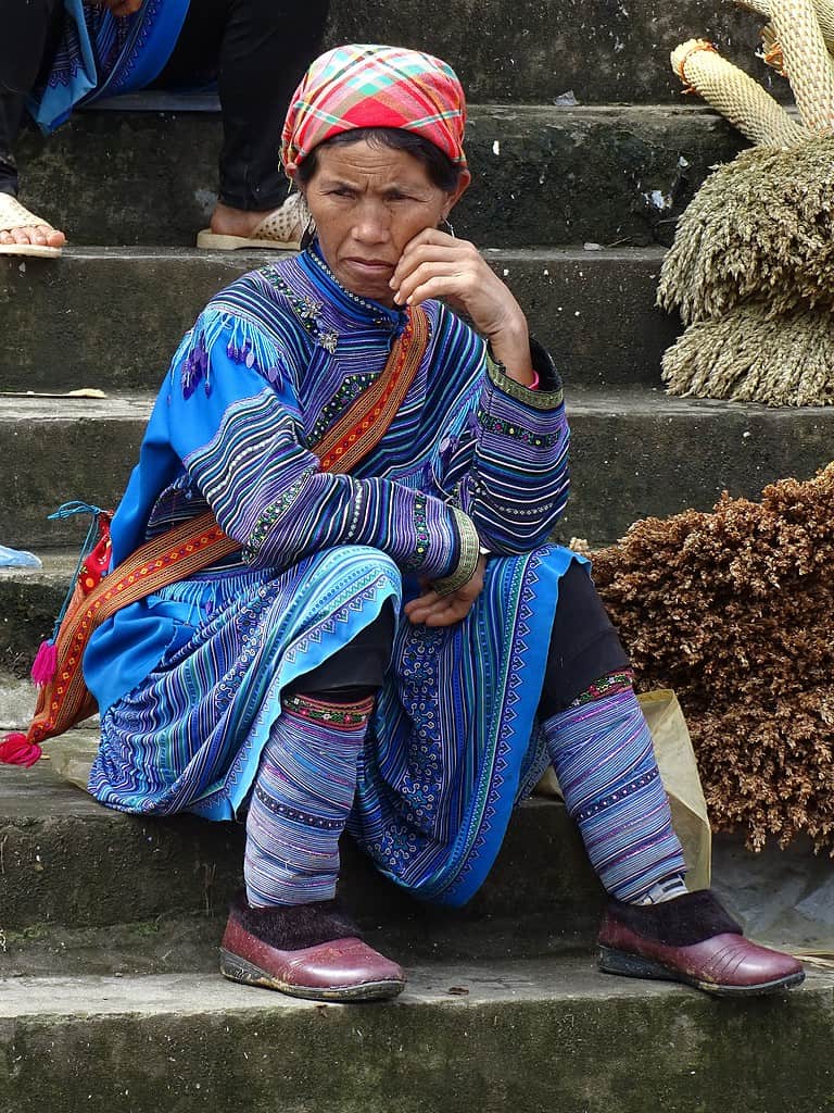 Vietnamese indigenous woman
