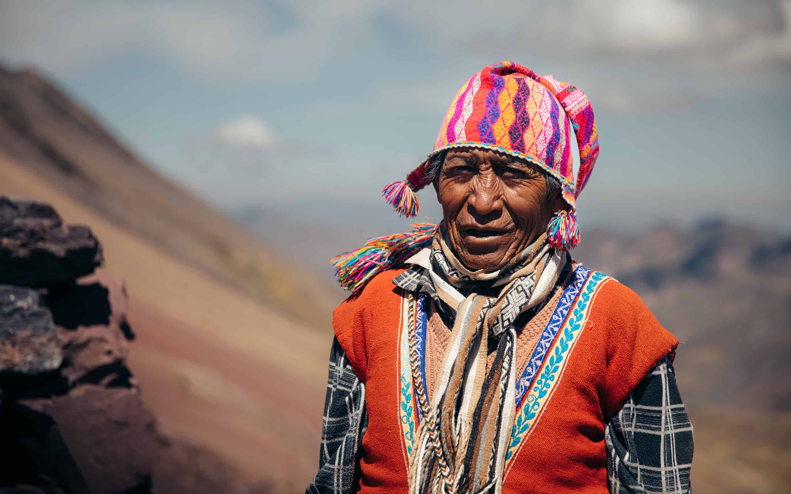Quechua woman in Peru