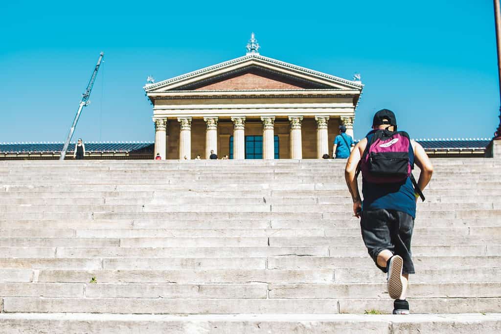 Rocky Steps in Philly