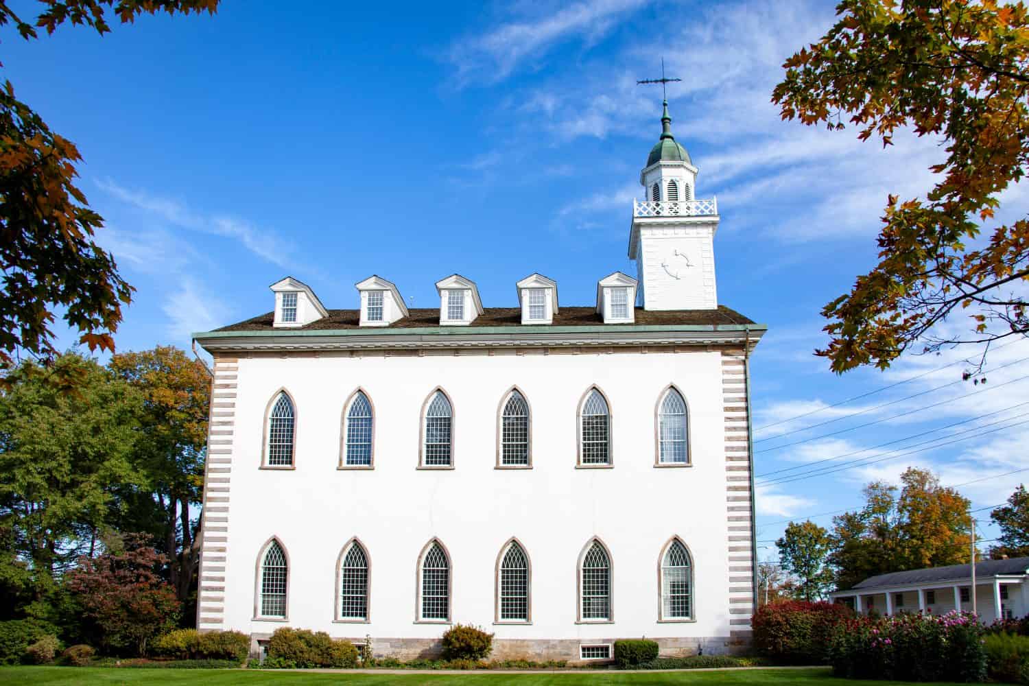 The Kirtland Temple in Kirtland, Ohio stands as a monument to early American Religious ingenuity.  