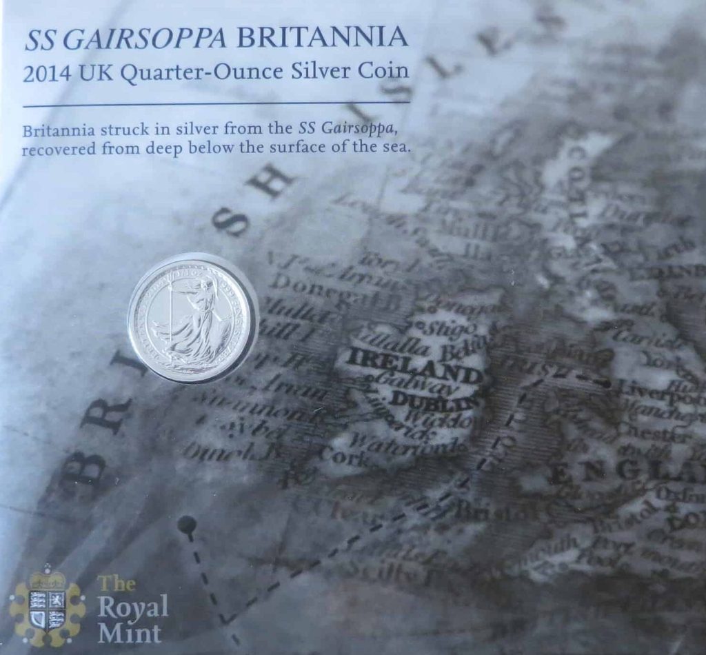 Collectors pack in commemoration of the SS Gairsoppa.