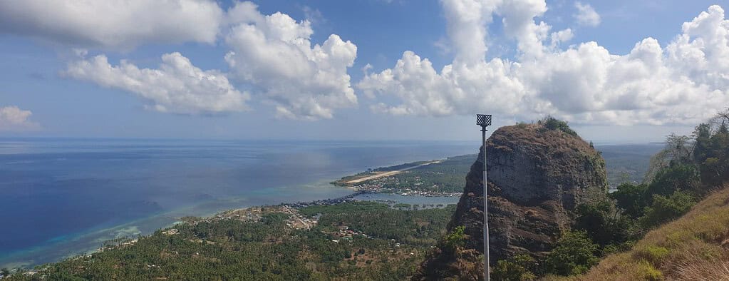 Taken from the viewing area of the famous mountain in Bongao Tawi-Tawi, Philippines.